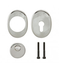 Броненакладка на Mottura (Моттура) цилиндр 94 KIT 1101/CR (set: 94.11625 + 94.505 + 95.304 + 95.308+99.293/90),хром