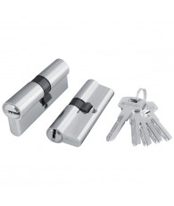 Цилиндровый механизм Fuaro (Фуаро) 200 ZA 90 mm (40+10+40) CP хром 5 кл.
