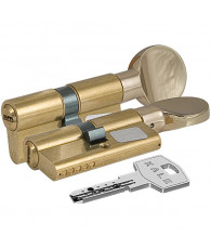 Цилиндровый механизм Kale kilit (Кале килит) с вертушкой 164 BM/100 (45+10+45) mm латунь 5 кл.