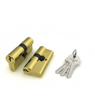 Цилиндровый механизм Fuaro (Фуаро) 100 CA 80 mm (30+10+40) PB латунь 3 кл.