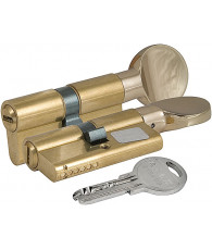 Цилиндровый механизм Kale kilit (Кале килит) с вертушкой 164 SM/80 (35+10+35) mm латунь 5 кл.