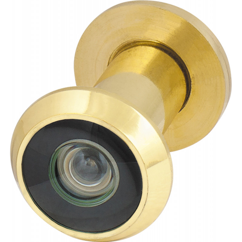 Глазок дверной, Armadillo (Армадилло) пластиковая оптика DV1, 16/35х60 GP Золото