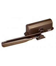 Доводчик дверной Dorma (Дорма) DORMA TS 77 EN3, с рычажной тягой, коричневый
